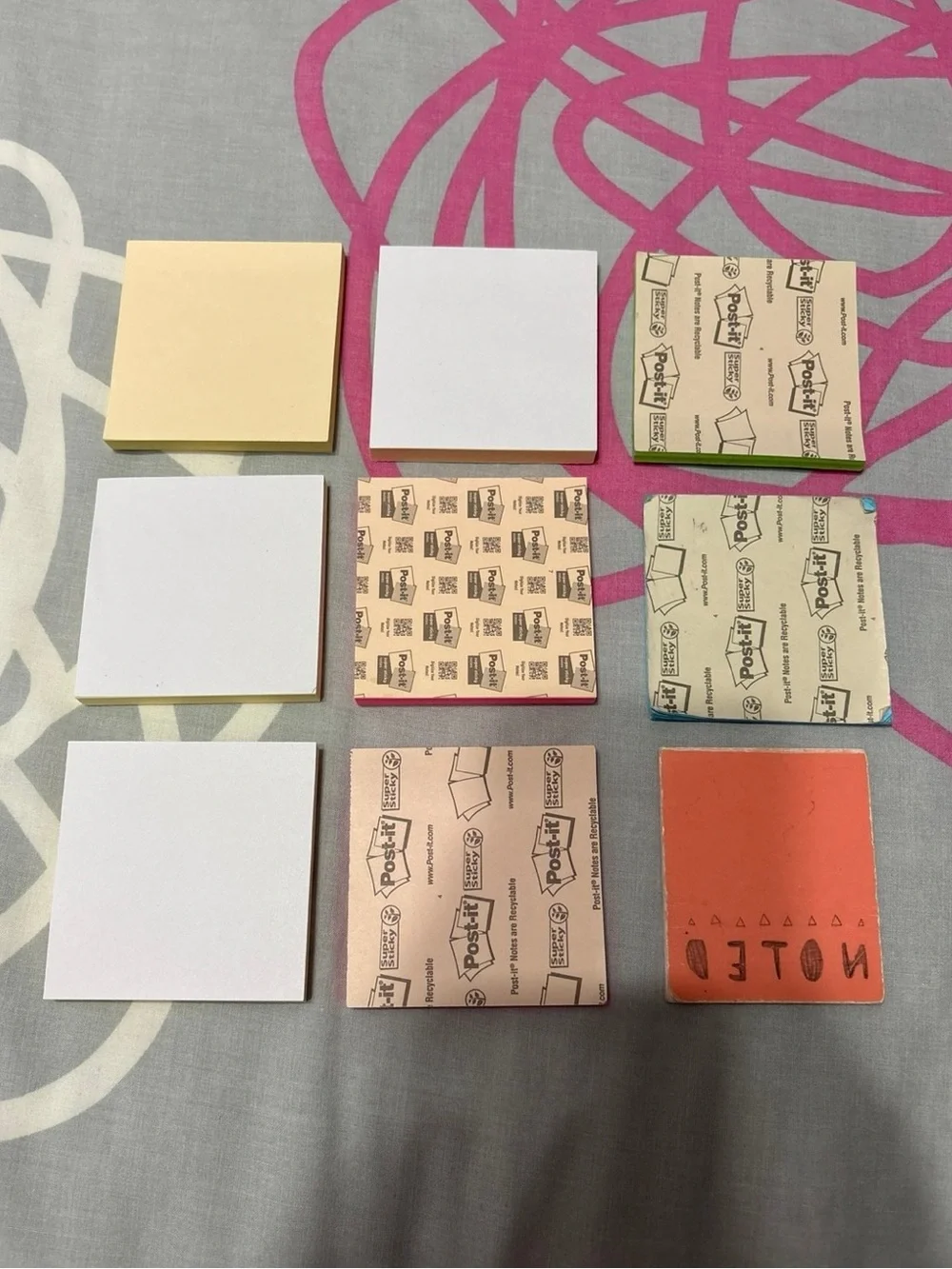 9 Count of Sticky Notes